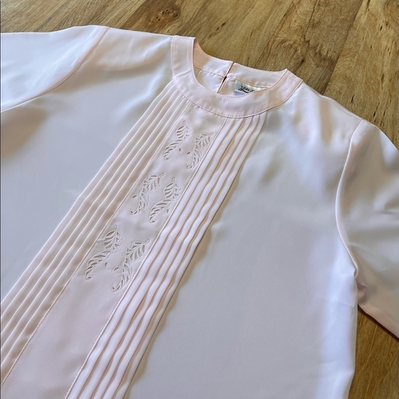 Tops - Short Sleeve Vintage Blouse
